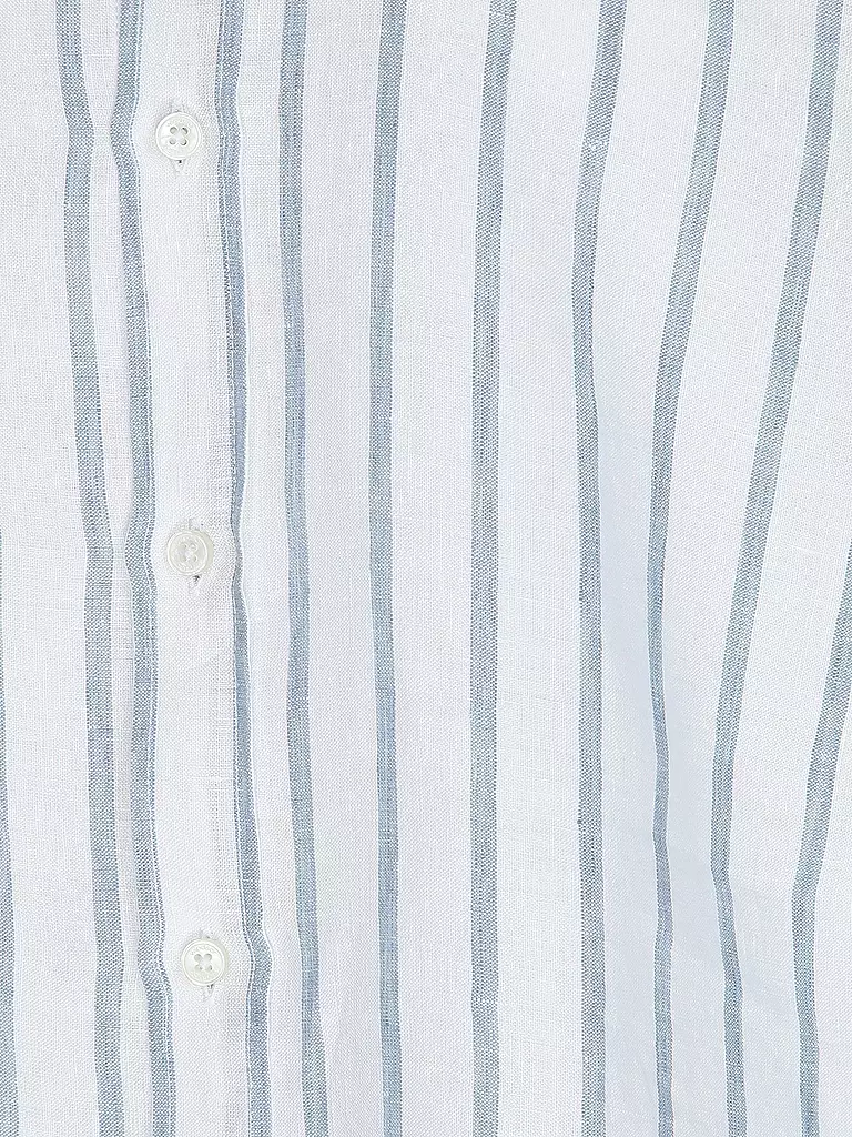 WINDSOR | Camisa de lino corte regular | Azul claro