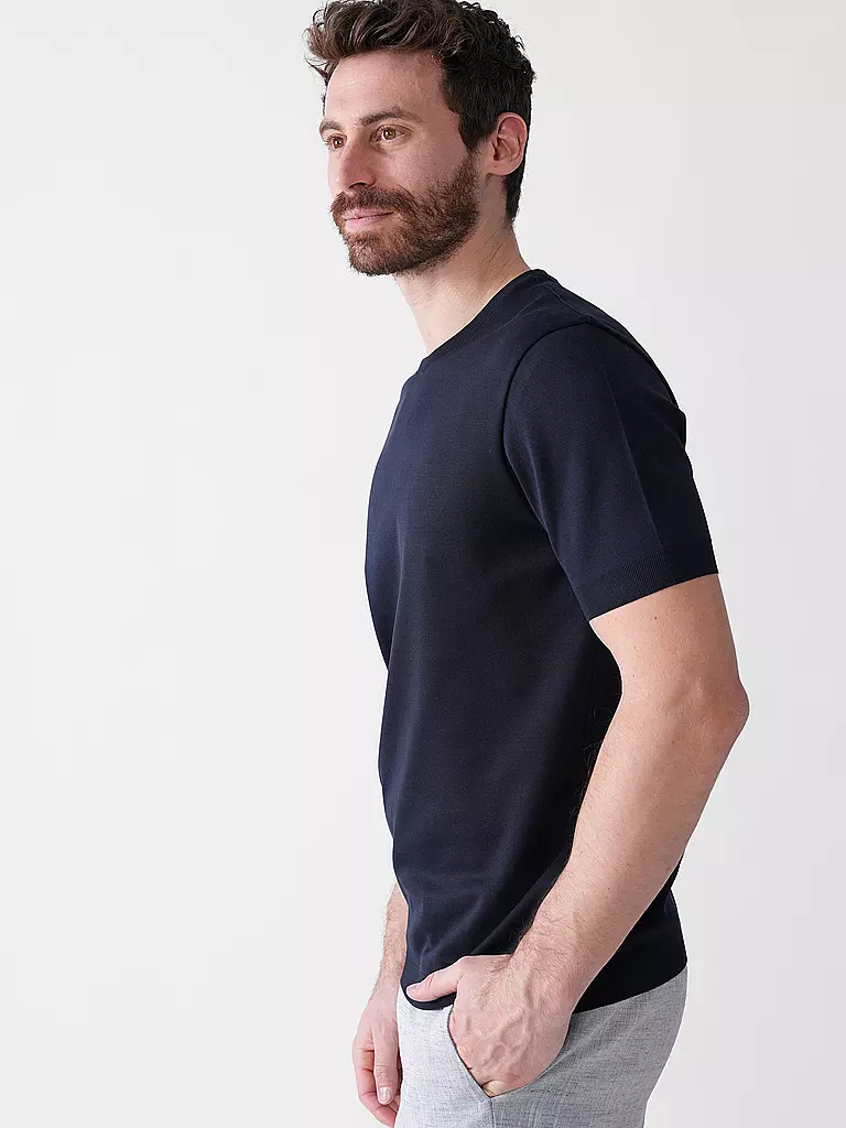 WINDSOR | Camiseta FLORO-T | Azul oscuro