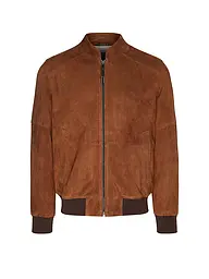 WINDSOR | Chaqueta de cuero BORELLO | Naranja