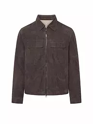 WINDSOR | Chaqueta de cuero PESARO | Marrón