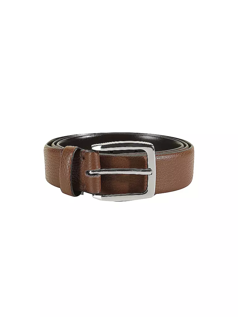 WINDSOR | Cinturón de cuero | Marrón