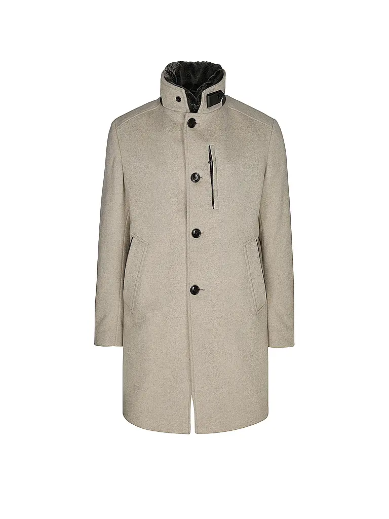 WINDSOR | Nombre del producto: Abrigo de lana RIVANO | Marrón claro