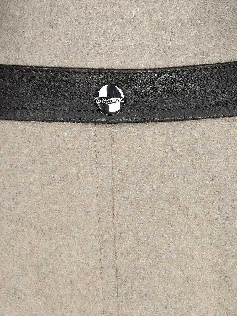 WINDSOR | Nombre del producto: Abrigo de lana RIVANO | Marrón claro