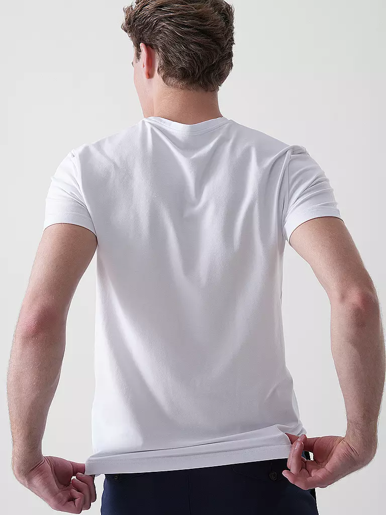 WINDSOR | Pack de 2 camisetas blancas | Blanco