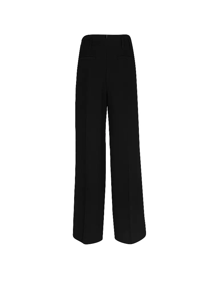 WINDSOR | Pantalones de lana | Negro