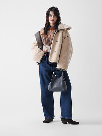 WITHBLACK | Chaqueta de aspecto de piel DAJANA