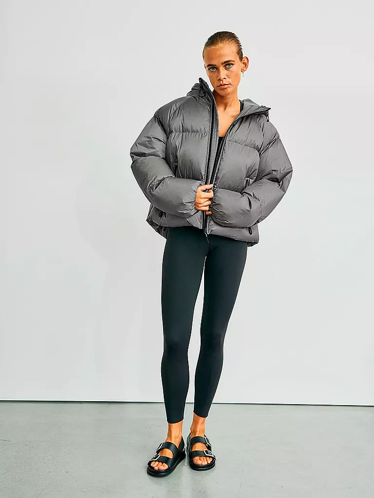 WITHBLACK | Chaqueta acolchada de plumón EMMA | Gris