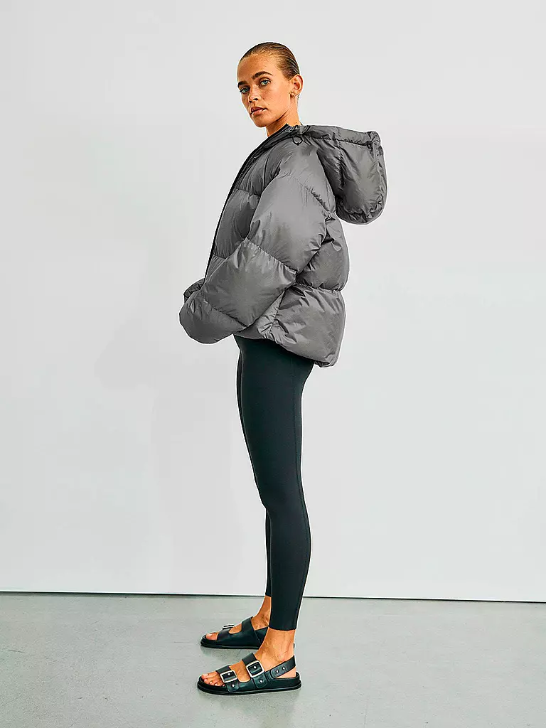 WITHBLACK | Chaqueta acolchada de plumón EMMA | Gris