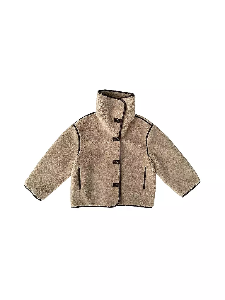 WITHBLACK | Chaqueta de aspecto de piel DAJANA | Crema