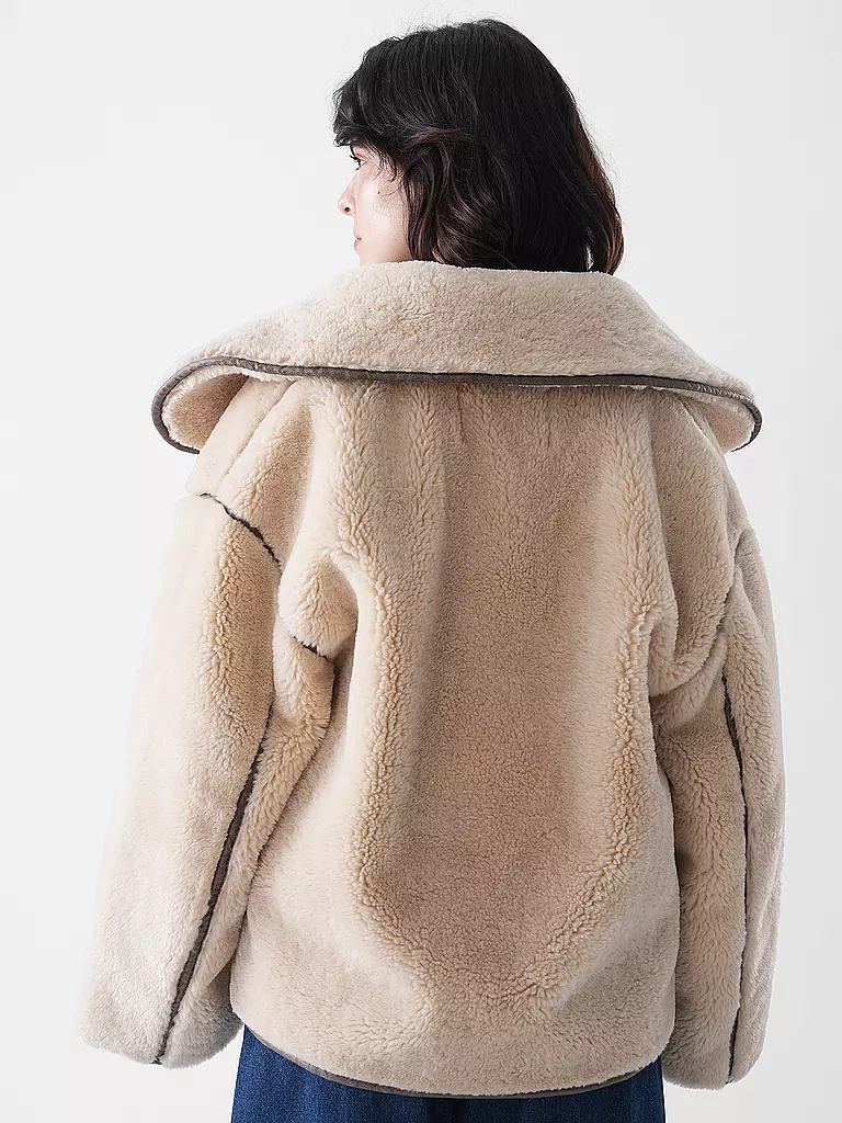 WITHBLACK | Chaqueta de aspecto de piel DAJANA | 