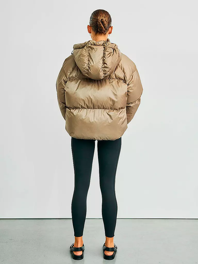 WITHBLACK | Daunensteppjacke EMMA | Beige
