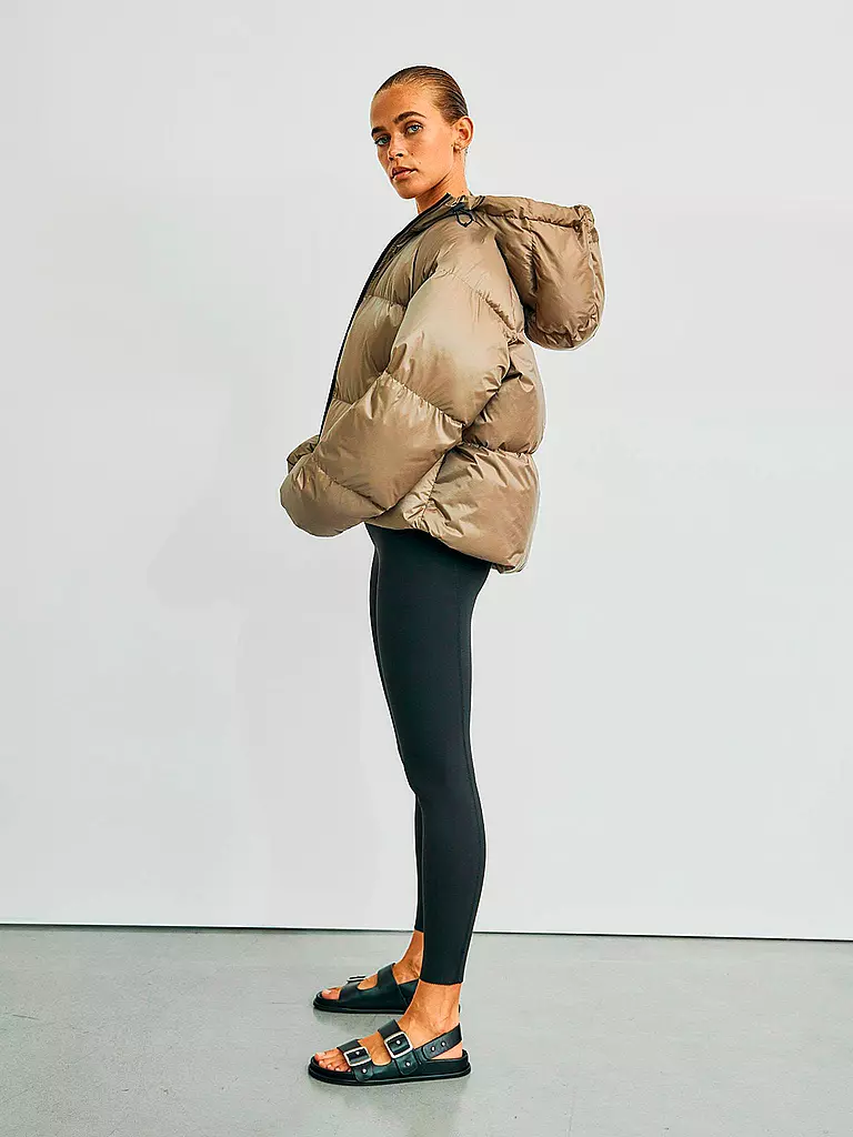 WITHBLACK | Daunensteppjacke EMMA | Beige