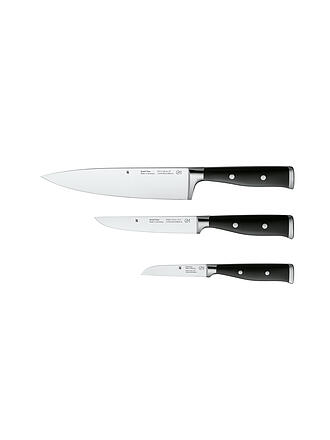 WMF | Juego de cuchillos de 3 piezas. GRAND CLASS Cromargan/Negro