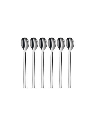WMF | Cuchara para Latte Macchiato NUOVA, 6 piezas, Cromargan