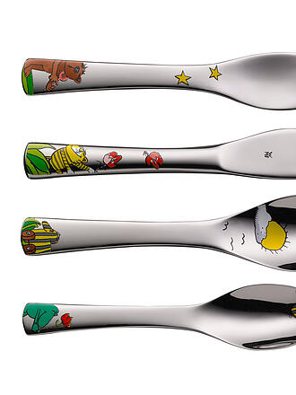 WMF | Juego de cubiertos para niños Janosch de 4 piezas