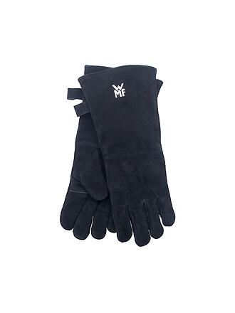 WMF | Guantes de parrilla de cuero / Negro