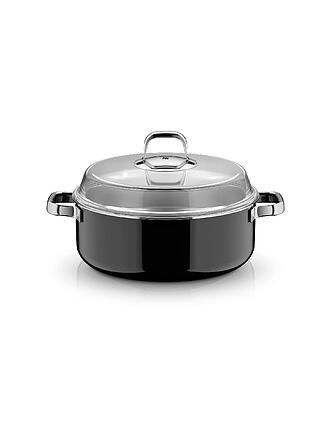 WMF | Cacerola con tapa de cristal FUSINTEC MINERAL PRO 6ml/28cm Black