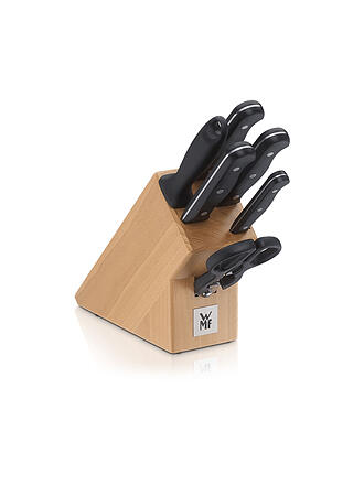 WMF | Bloque de cuchillos de 7 piezas. Spitzenklasse Classic Bambú