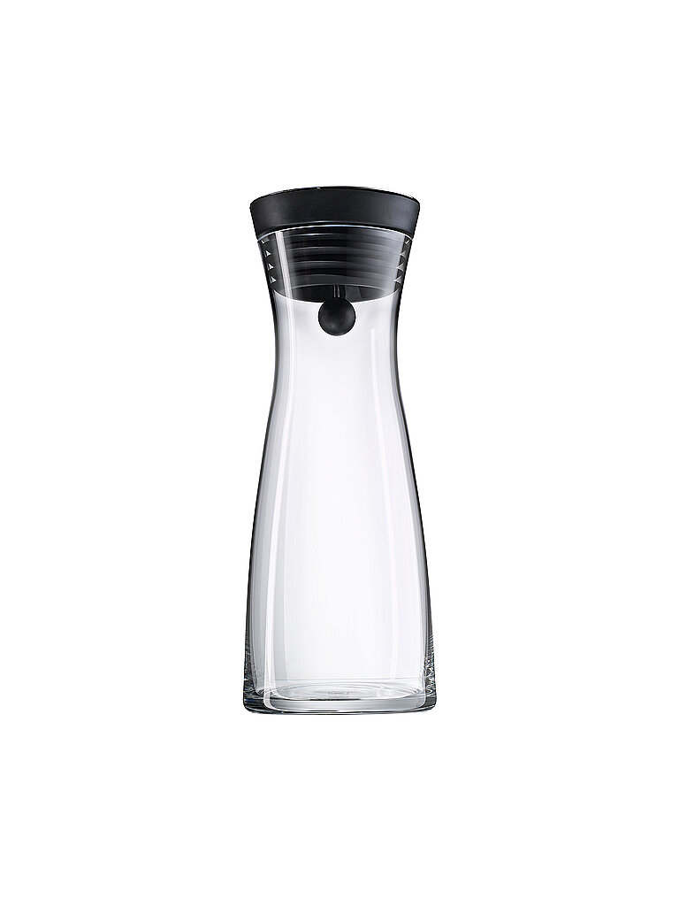 Jarra de agua BASIC 0,75 l Vidrio / Negro transparente