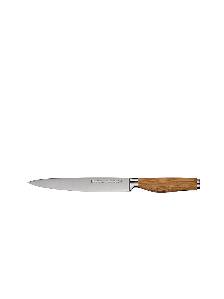 Cuchillo para carne GRAND WOOD 20cm madera de olivo marrón