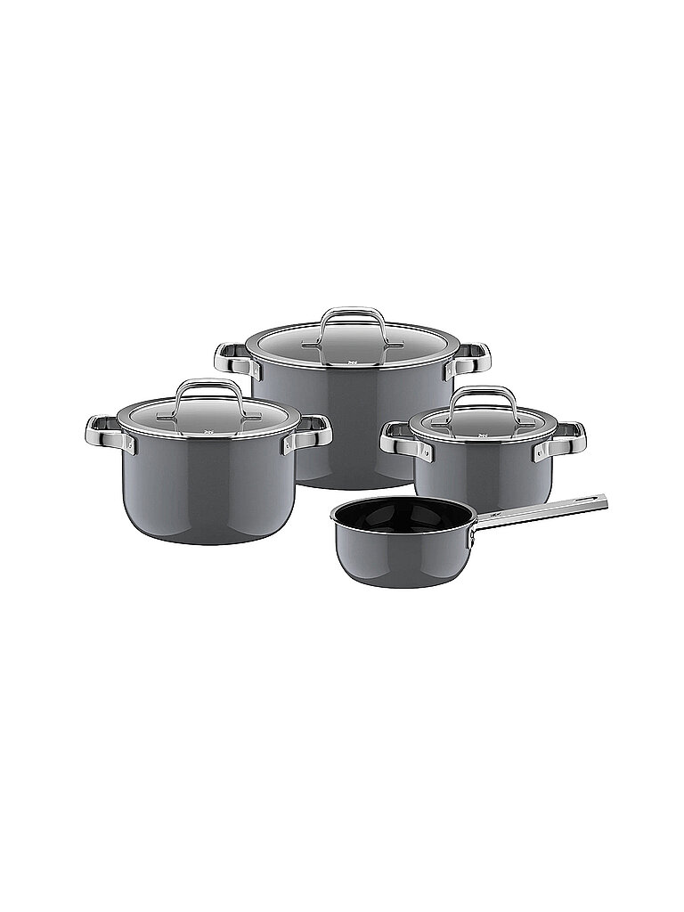 Batería de cocina 4 pzas. FUSIONTEC MINERAL PRO Platinum gris