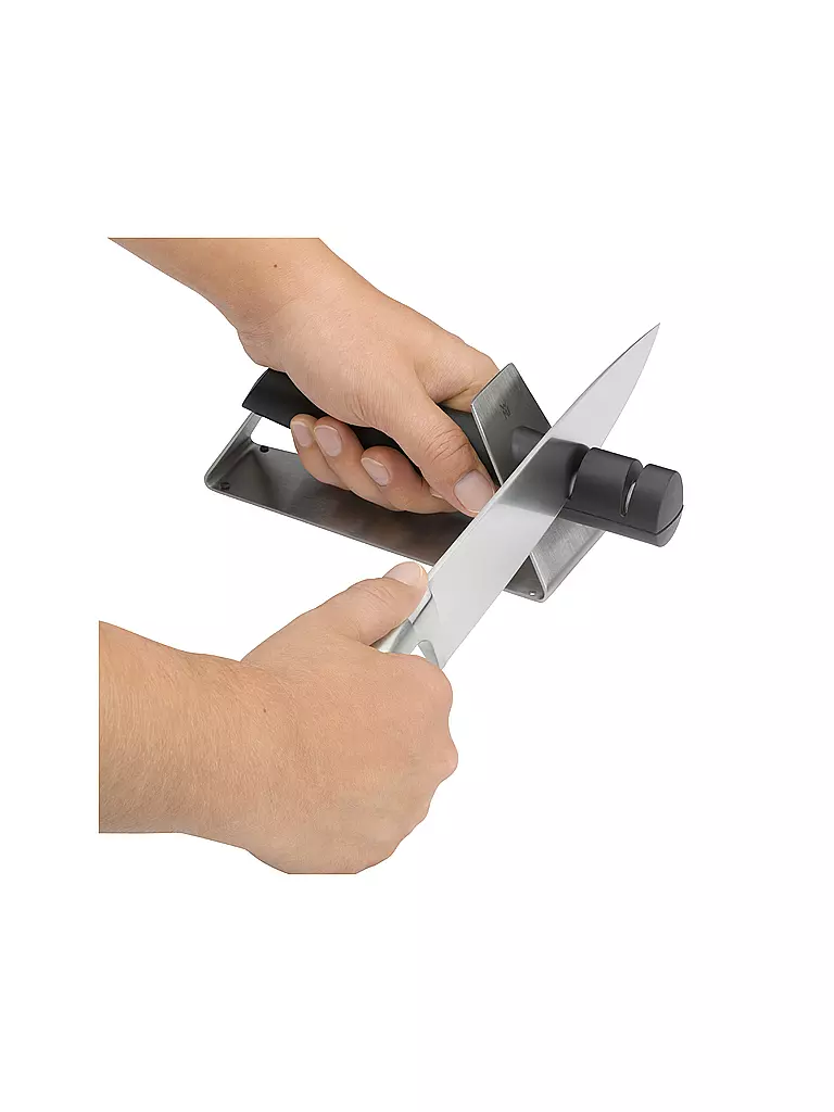 WMF | Afilador de cuchillos Gourmet | Negro
