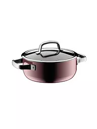 WMF | Cacerola Mineral Fusiontec con tapa de cristal 20cm/2,4L Cuarzo Rosa | Baya