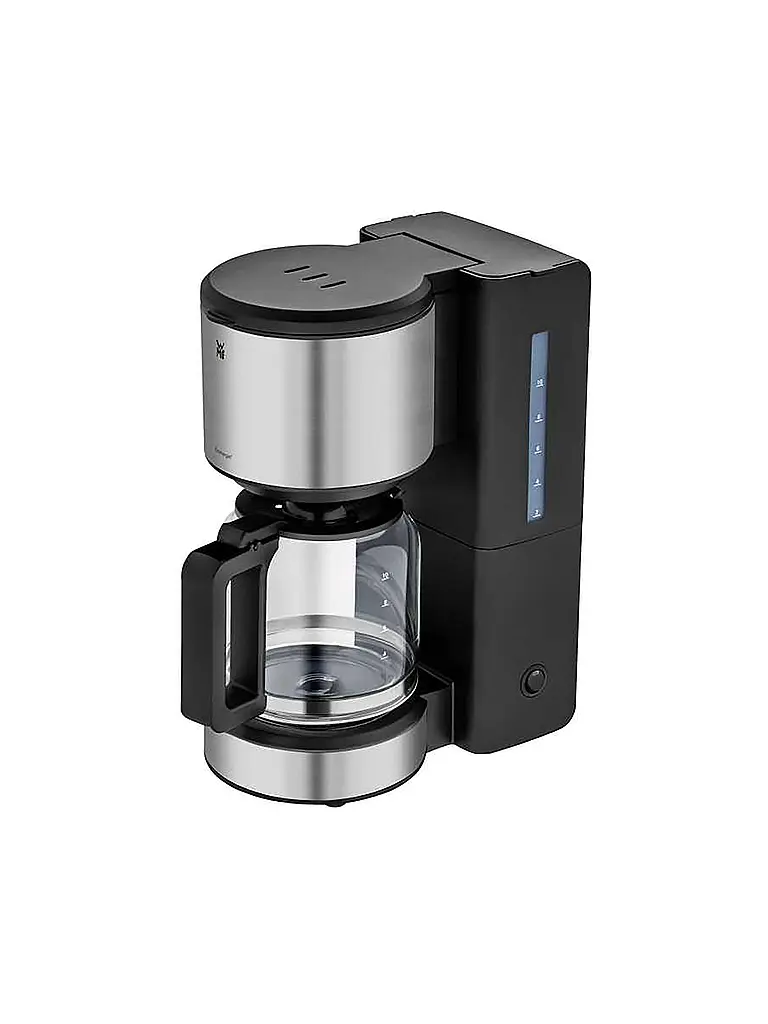 WMF | Cafetera de filtro STELIO 10 tazas Cromargan Glas | silber