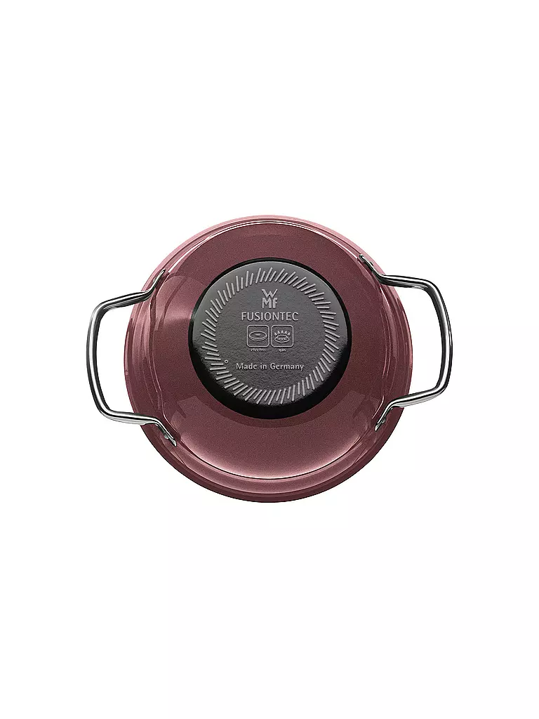 WMF | Cazuela Mineral Fusiontec con tapa de cristal 20cm/4L Rose Quartz | Baya