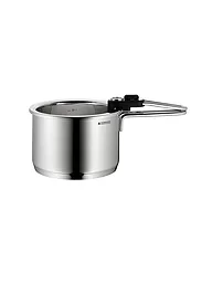 WMF | Cazuela para baño maría con indicador de temperatura e inserto de 18 cm | Plata