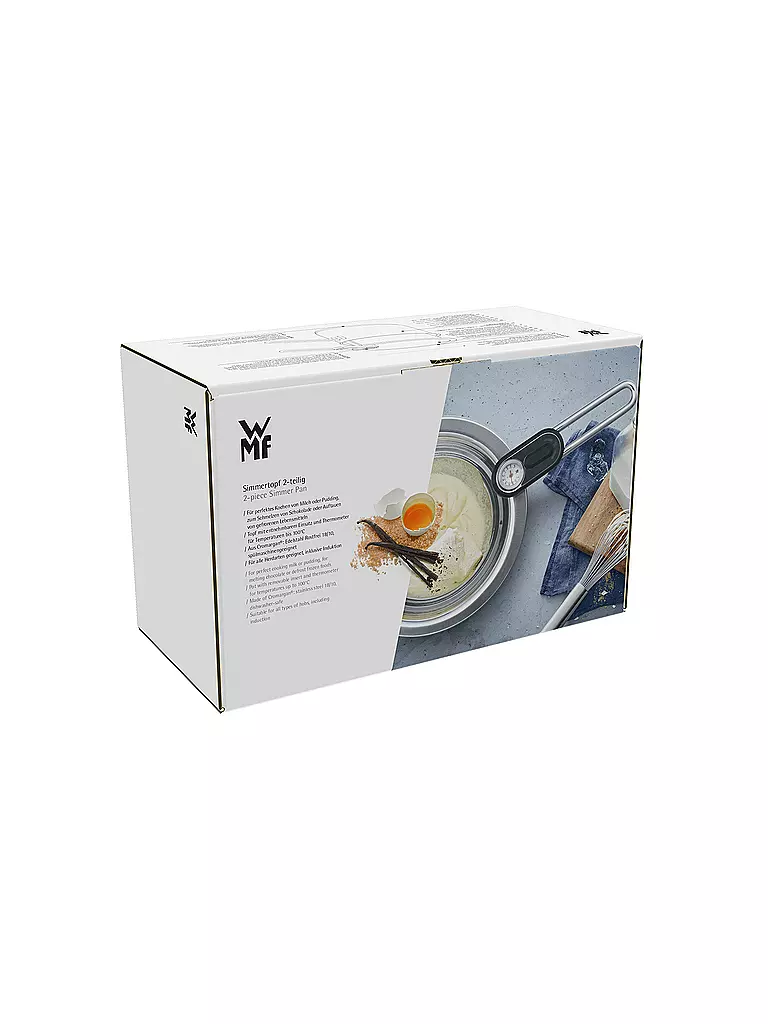 WMF | Cazuela para baño maría con indicador de temperatura e inserto de 18 cm | 