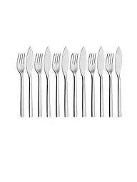 WMF | Cubiertos para pescado NUOVA, 12 piezas, Cromargan | Plata
