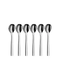 WMF | Cuchara para huevo - Juego de 6 NUOVA 12cm Cromargan | Plata