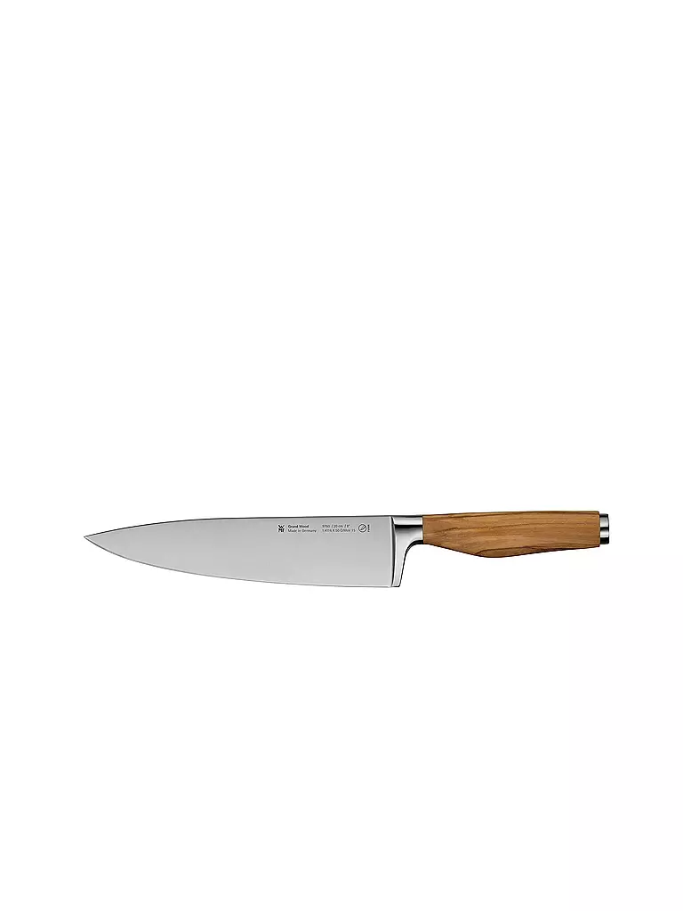 WMF | Cuchillo de cocina GRAND WOOD 20cm madera de olivo | Marrón