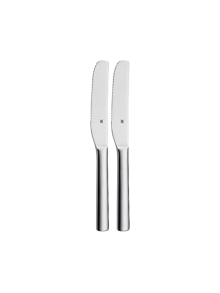 WMF | Cuchillo para brunch NUOVA, 2 piezas, Cromargan | Plata