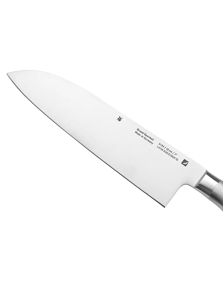 WMF | Cuchillo Santoku GRAND GOURMET 32cm Cromargan | Plata