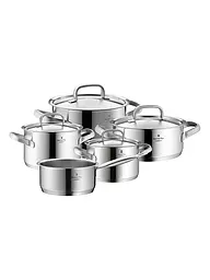 WMF | Gourmet Plus Juego de ollas 5 piezas Cromargan | Plata