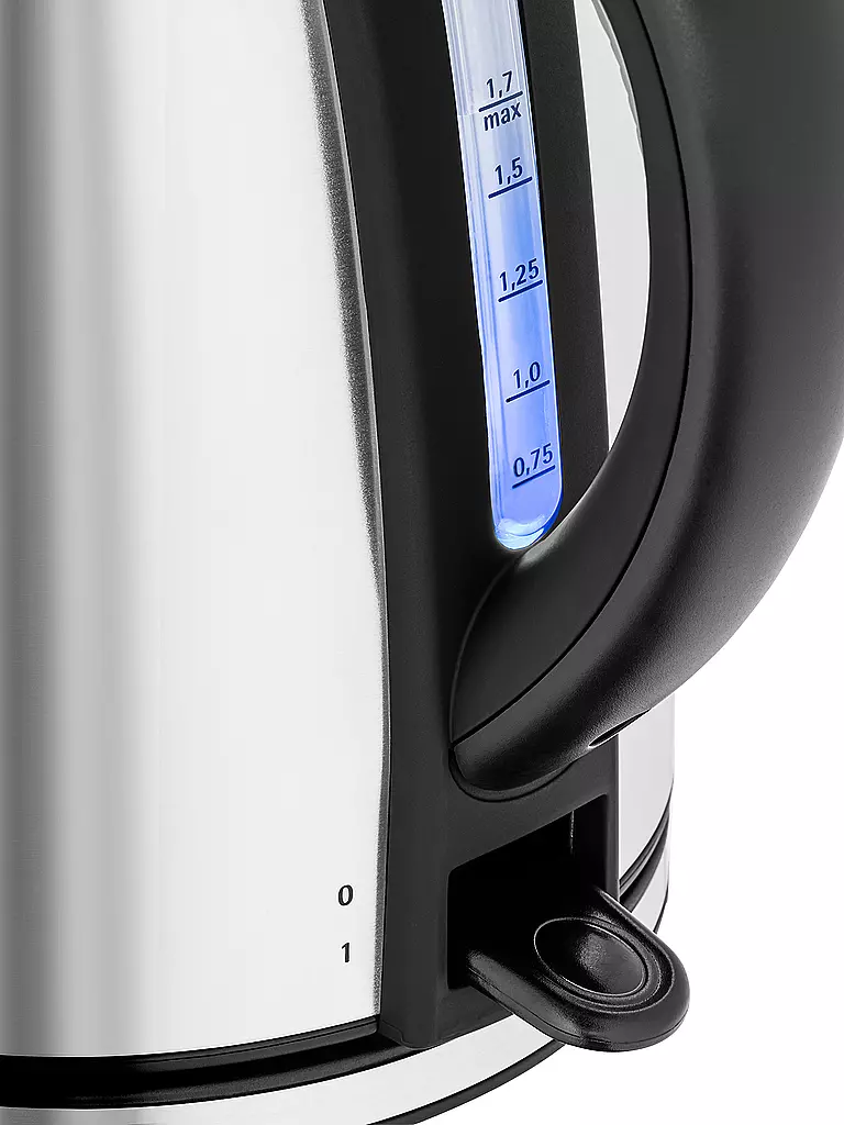WMF | Hervidor de agua Stelio Cromargan 1,7 l | Plata