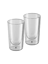 WMF | Juego de 2 vasos para latte macchiato KINEO | Transparente