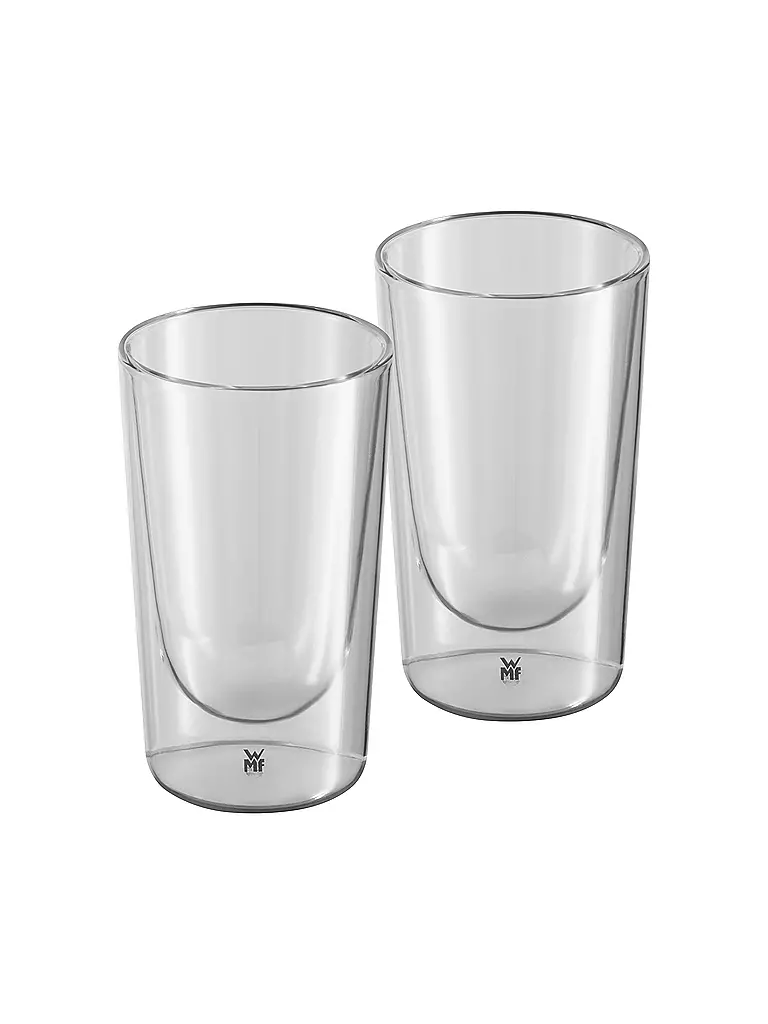 WMF | Juego de 2 vasos para latte macchiato KINEO | Transparente