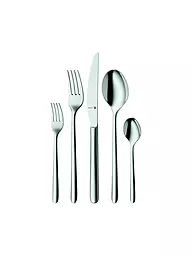 WMF | Juego de cubiertos de 30 piezas Flame Plus Cromargan Protect | Plata