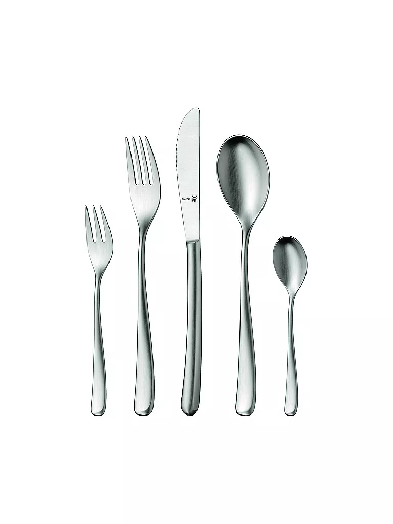 WMF | Juego de cubiertos de 30 piezas VISION Cromargan Protect | Plata