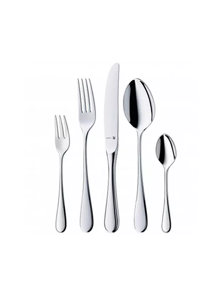 WMF | Juego de cubiertos Kent Plus, 30 piezas | Plata
