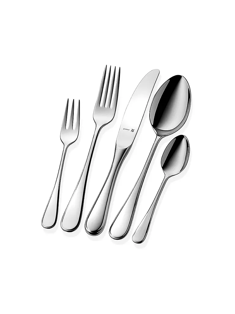 WMF | Juego de cubiertos Kent Plus 66 piezas | Plata