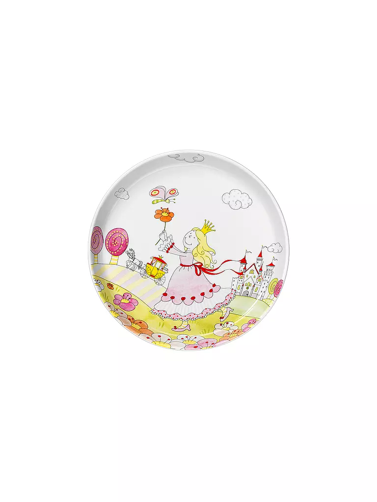 WMF | Juego de cubiertos para niños de 4 piezas PRINZESSIN ANNELI Cromargan/Bunt | 
