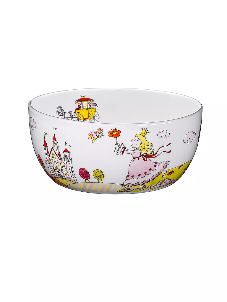 WMF | Juego de cubiertos para niños de 4 piezas PRINZESSIN ANNELI Cromargan/Bunt | 