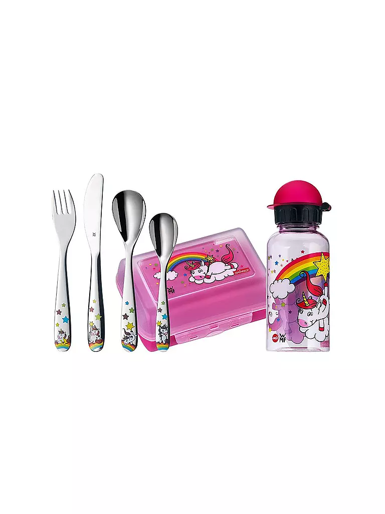 WMF | Juego de cubiertos para niños de 6 piezas | Multicolor