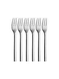 WMF | Juego de cubiertos para pastel de 6 piezas NUOVA Cromargan | Plata