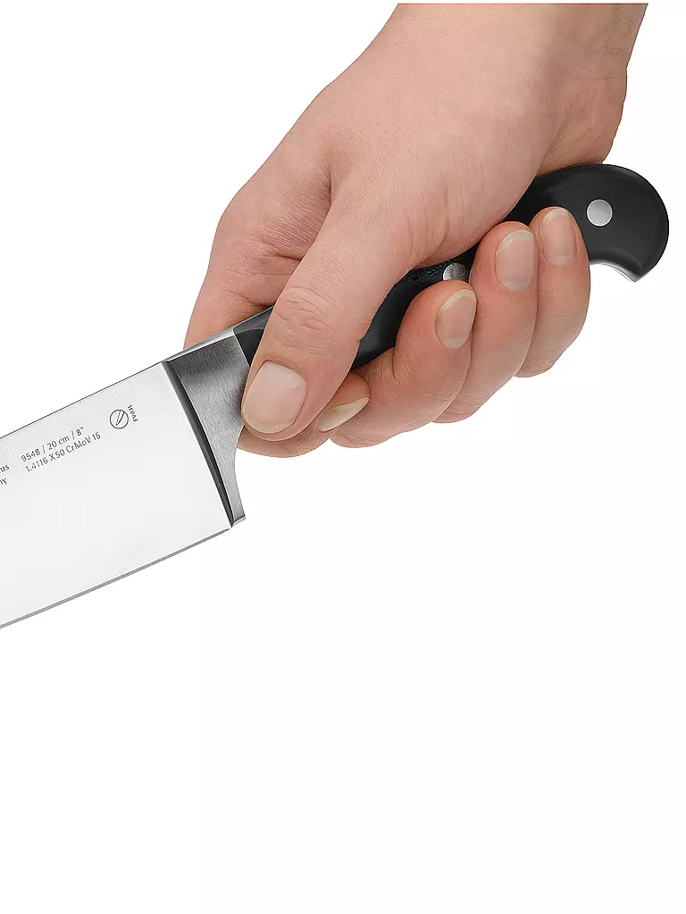 WMF | Juego de cuchillos de 3 piezas Spitzenklasse "Plus Performance Cut" | Negro