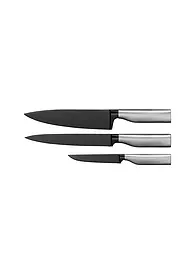WMF | Juego de cuchillos de 3 piezas ULTIMATE BLACK Cromargan Negro | Negro
